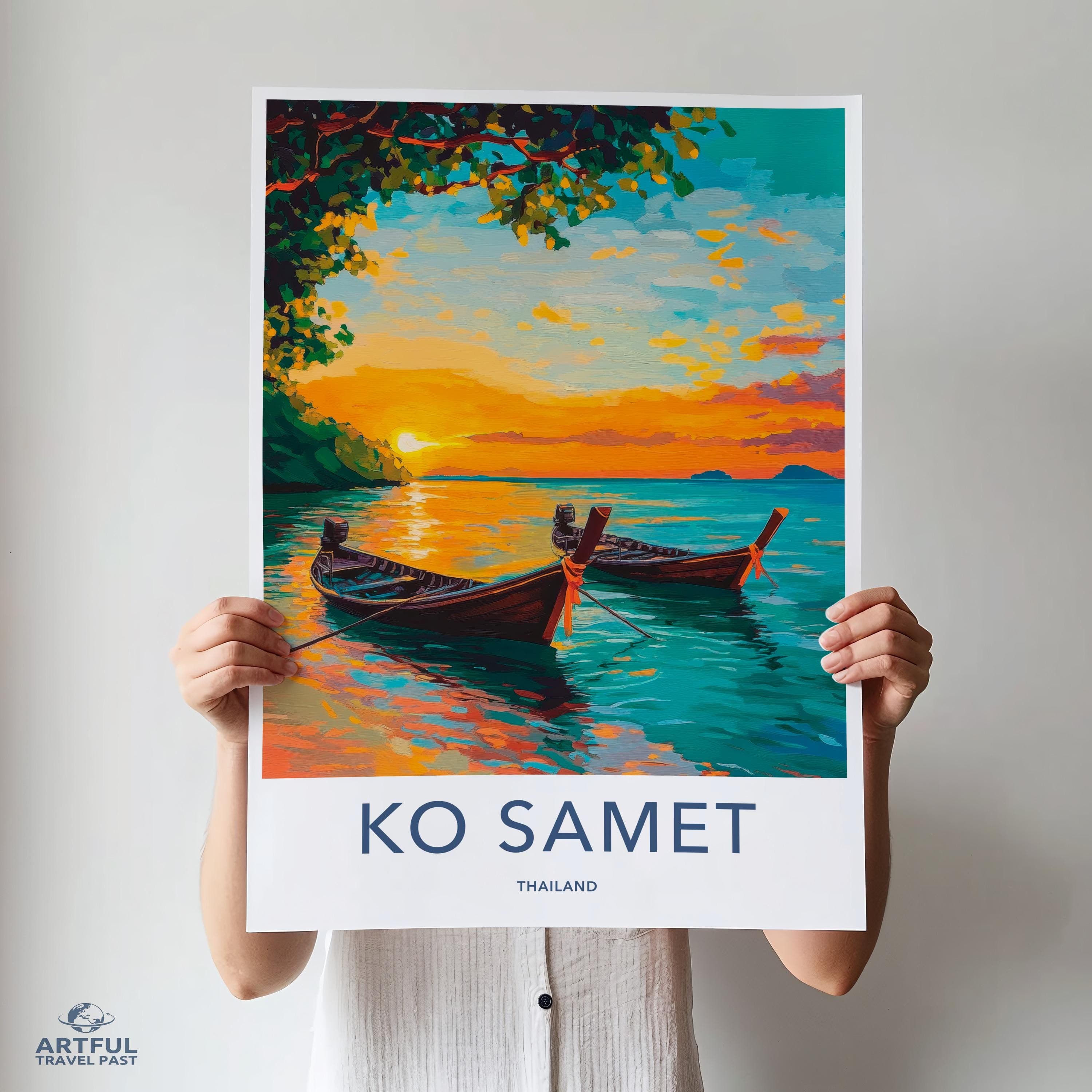 Ko Samet Poster - Thailand Wall Art