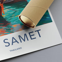 Ko Samet Poster - Thailand Wall Art