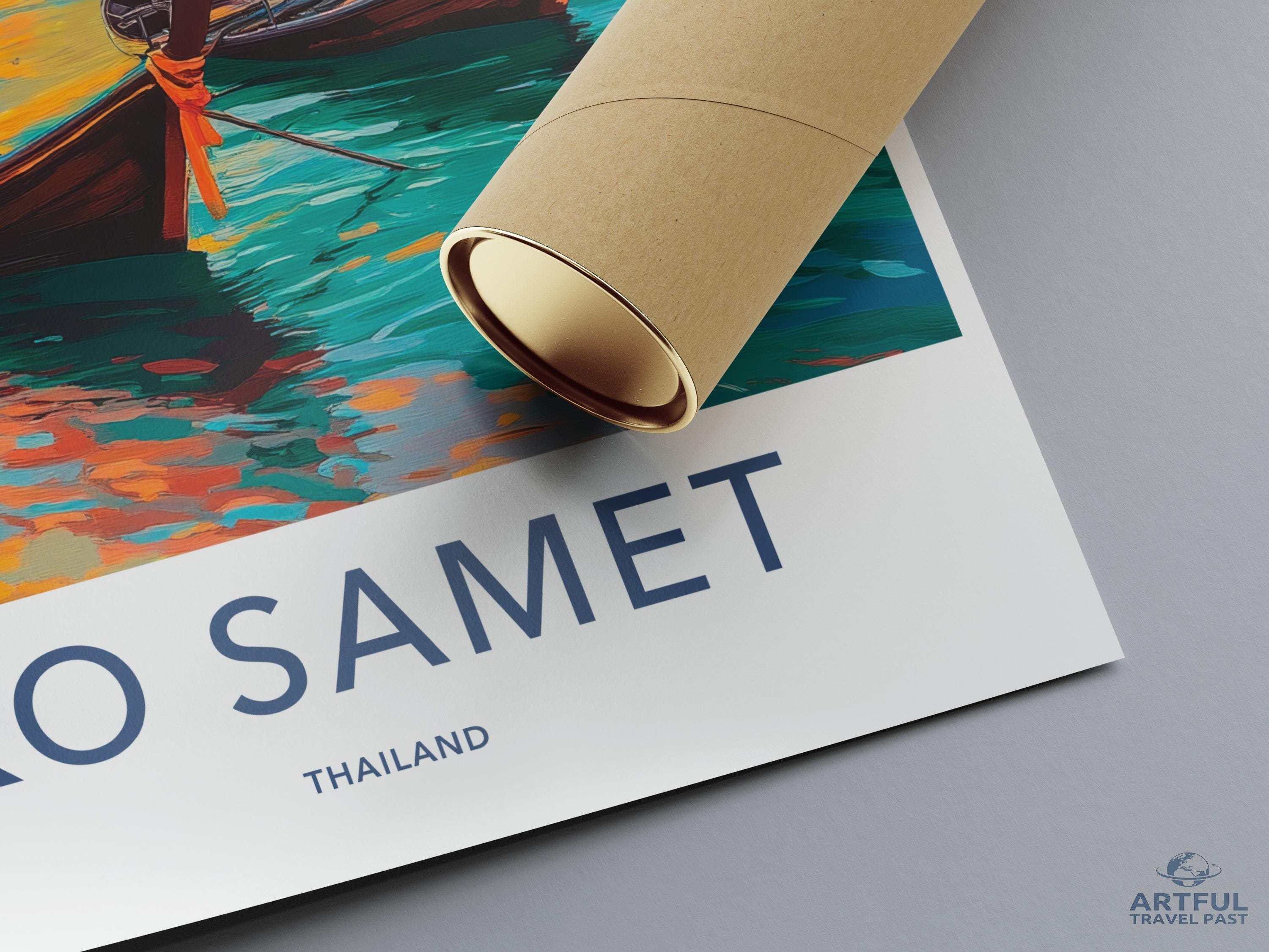 Ko Samet Poster - Thailand Wall Art
