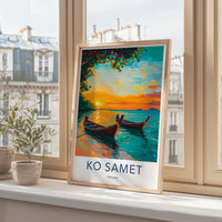 Ko Samet Poster - Thailand Wall Art