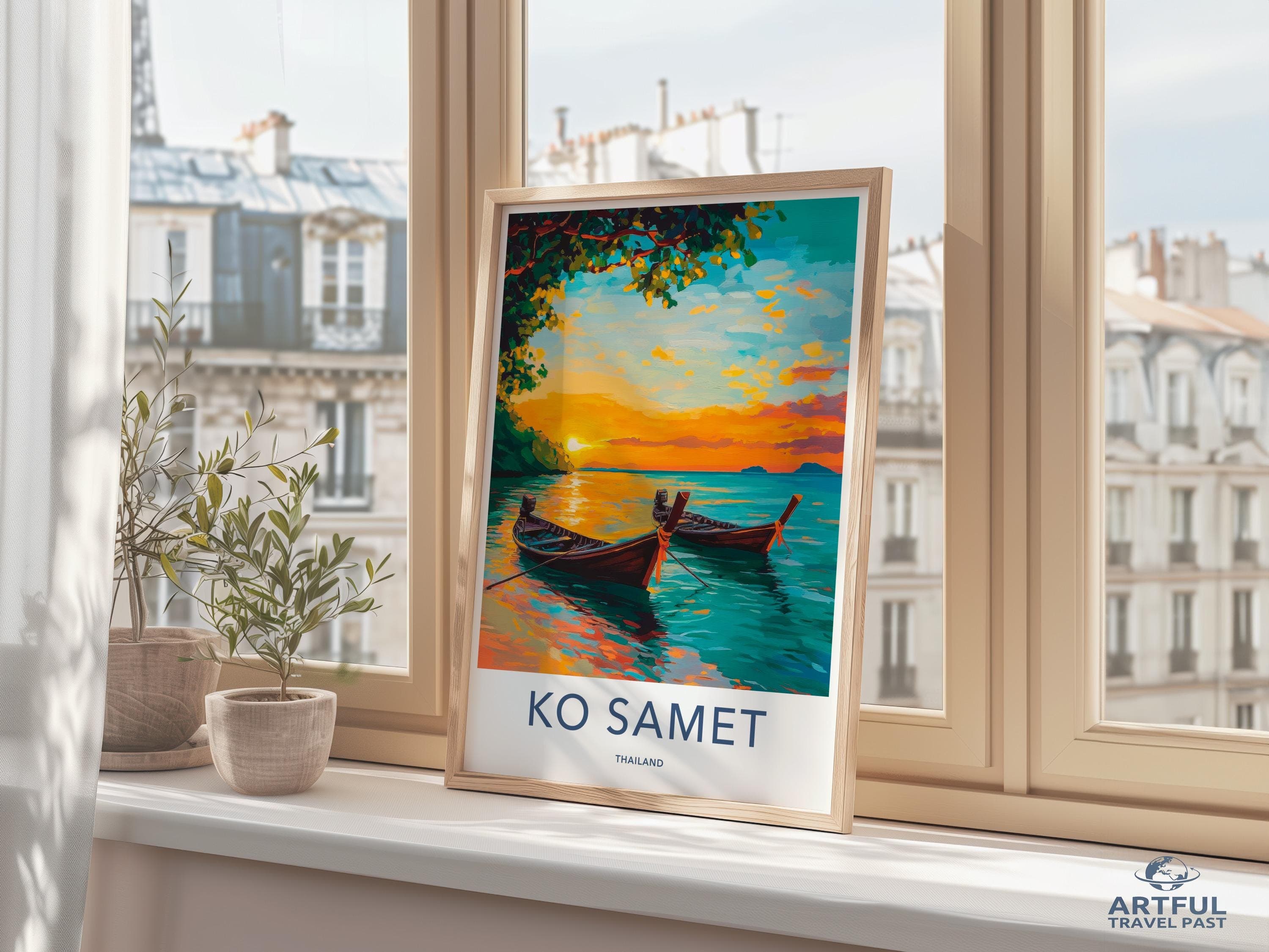Ko Samet Poster - Thailand Wall Art