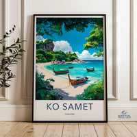 Ko Samet Thailand Poster