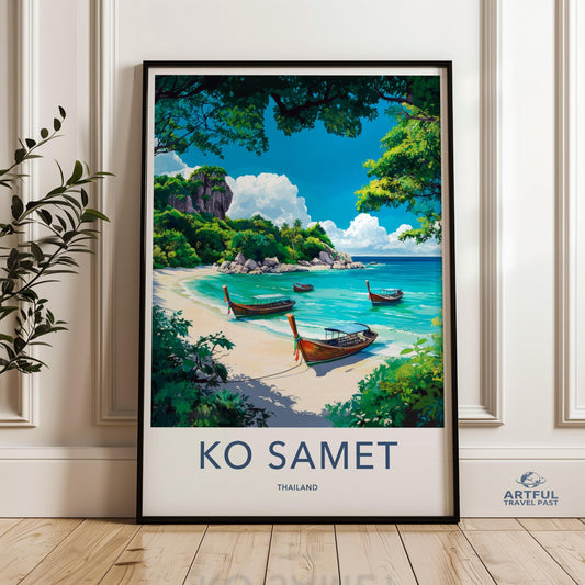 Ko Samet Thailand Poster