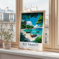Ko Samet Thailand Poster