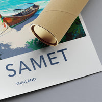 Ko Samet Thailand Poster