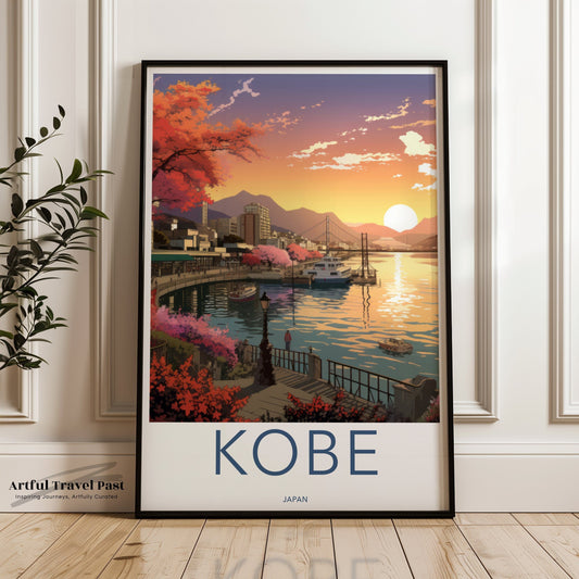 Kobe Poster - Japan Wall Art