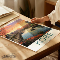 Kobe Poster | Japan Wall Art | Asia Decor