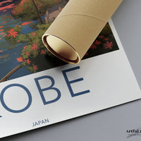 Kobe Poster | Japan Wall Art | Asia Decor