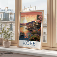 Kobe Poster | Japan Wall Art | Asia Decor