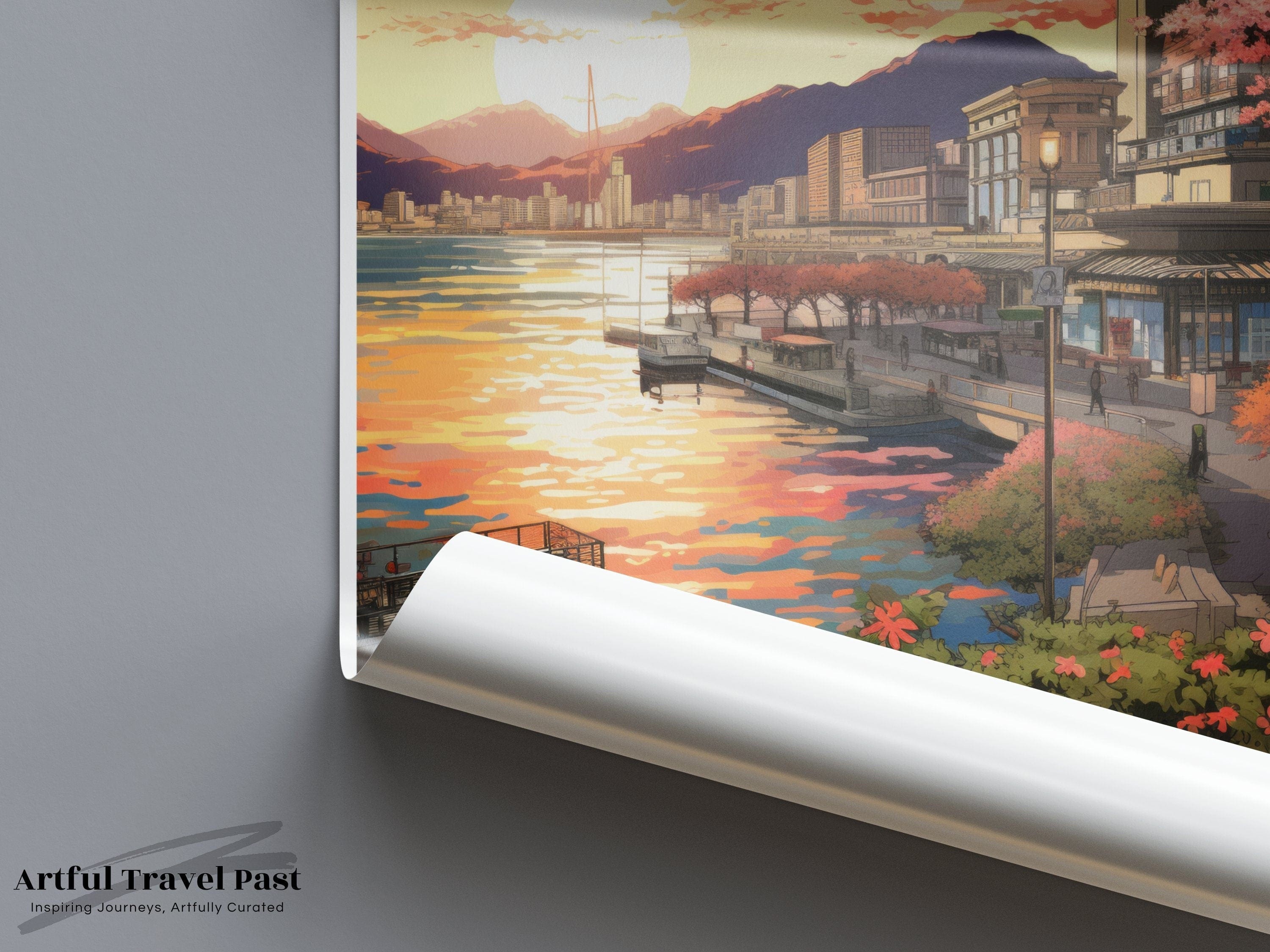 Kobe Poster | Japan Wall Art | Asia Decor