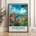 Koblenz Poster | Germany Wall Art | West Germany Decor