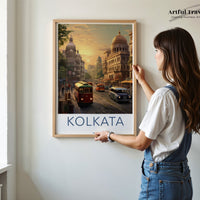 Kolkata Poster - Bengal Wall Art