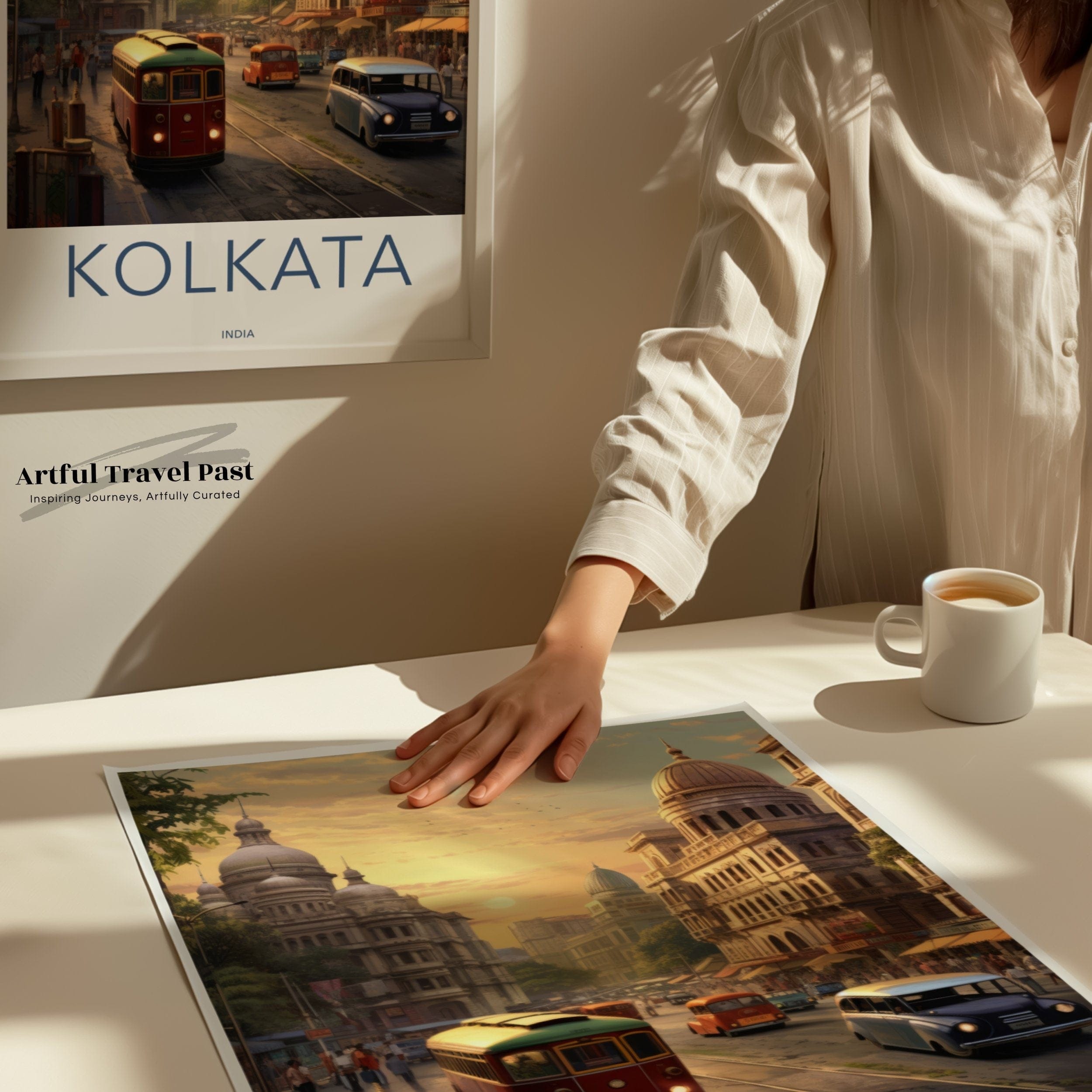 Kolkata Poster - Bengal Wall Art