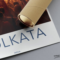 Kolkata Poster - India Wall Art