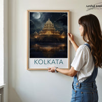 Kolkata Poster - India Wall Art