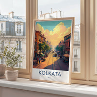 Kolkata Poster - India Wall Art