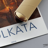 Kolkata Poster - West Bengal Wall Art