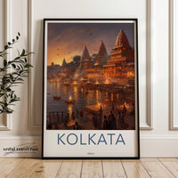 Kolkata Poster - West Bengal Wall Art