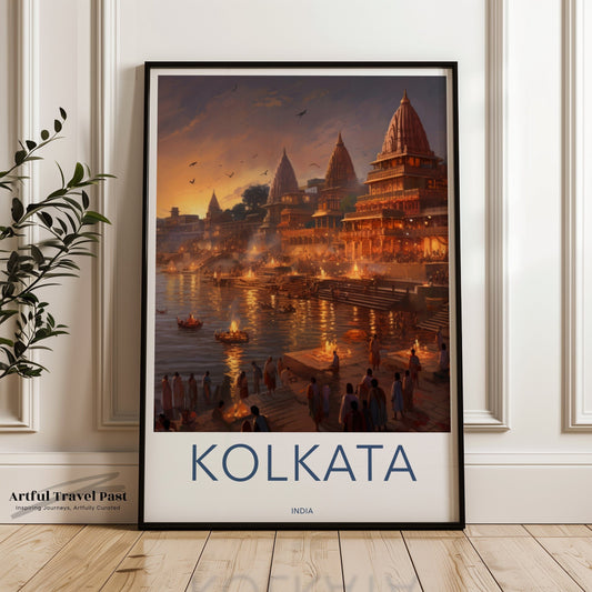 Kolkata Poster - West Bengal Wall Art