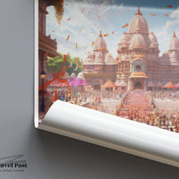 Kolkata Poster | West Bengal Wall Art | India Decor