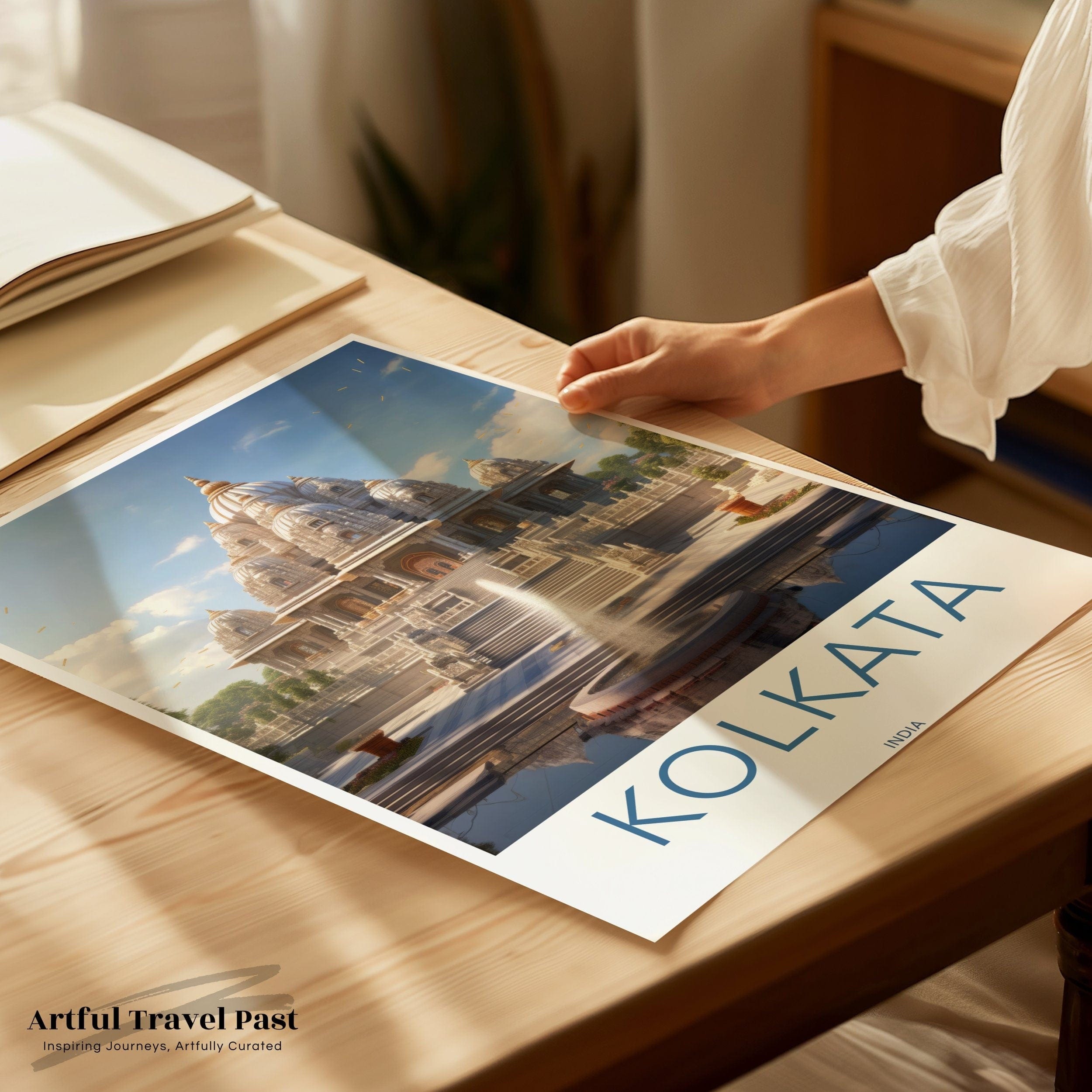 Kolkata Poster | West Bengal Wall Art | India Decor