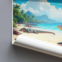 Komodo Indonesia Poster