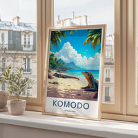 Komodo Indonesia Poster