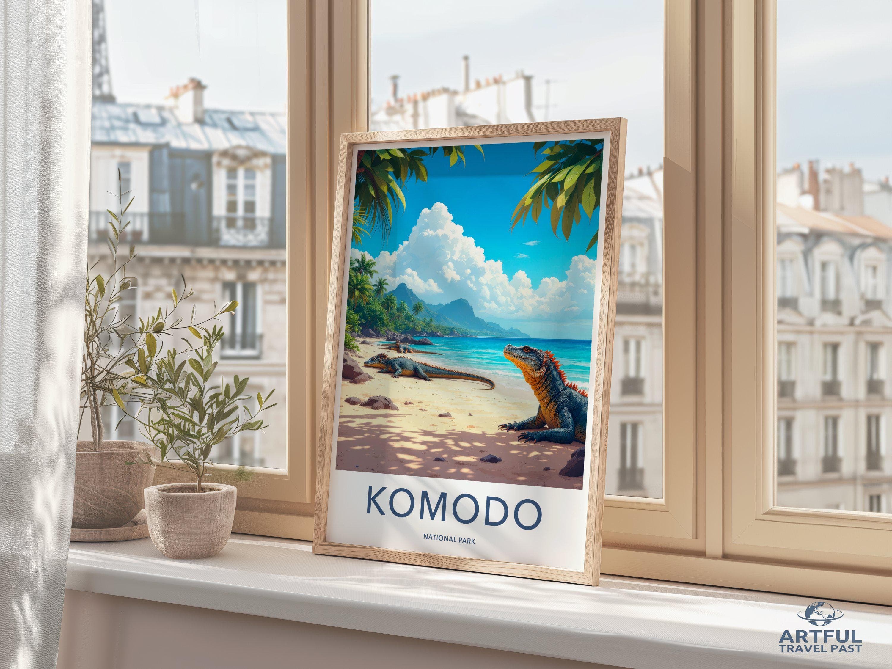 Komodo Indonesia Poster