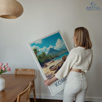 Komodo National Park Poster