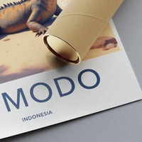 Komodo National Park Poster