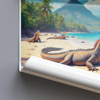 Komodo National Park Poster