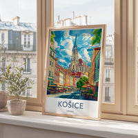 Kosice Poster - Slovakia Wall Art