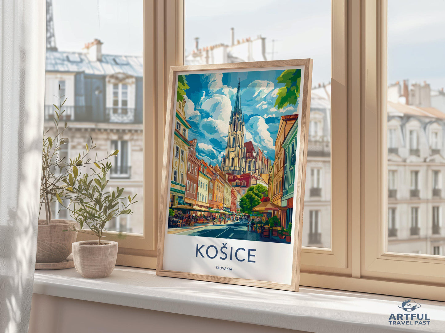 Kosice Poster - Slovakia Wall Art