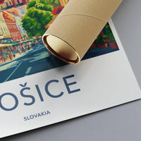 Kosice Poster - Slovakia Wall Art