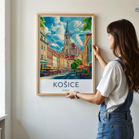 Kosice Poster - Slovakia Wall Art