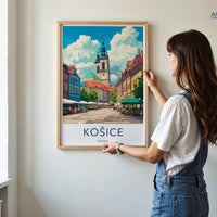 Kosice Poster - Slovakia Wall Art