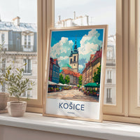 Kosice Poster - Slovakia Wall Art