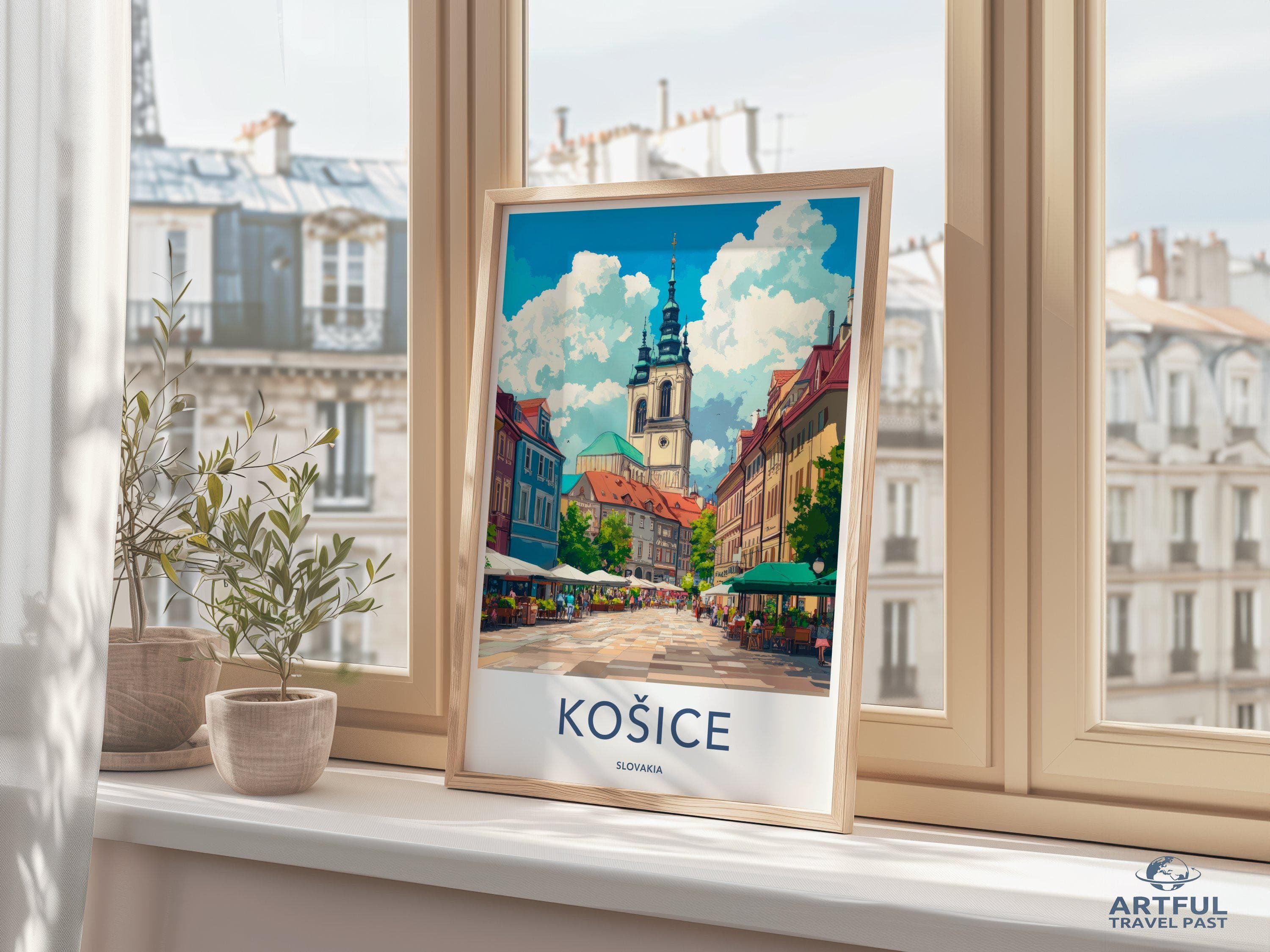 Kosice Poster - Slovakia Wall Art