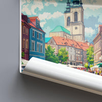 Kosice Poster - Slovakia Wall Art