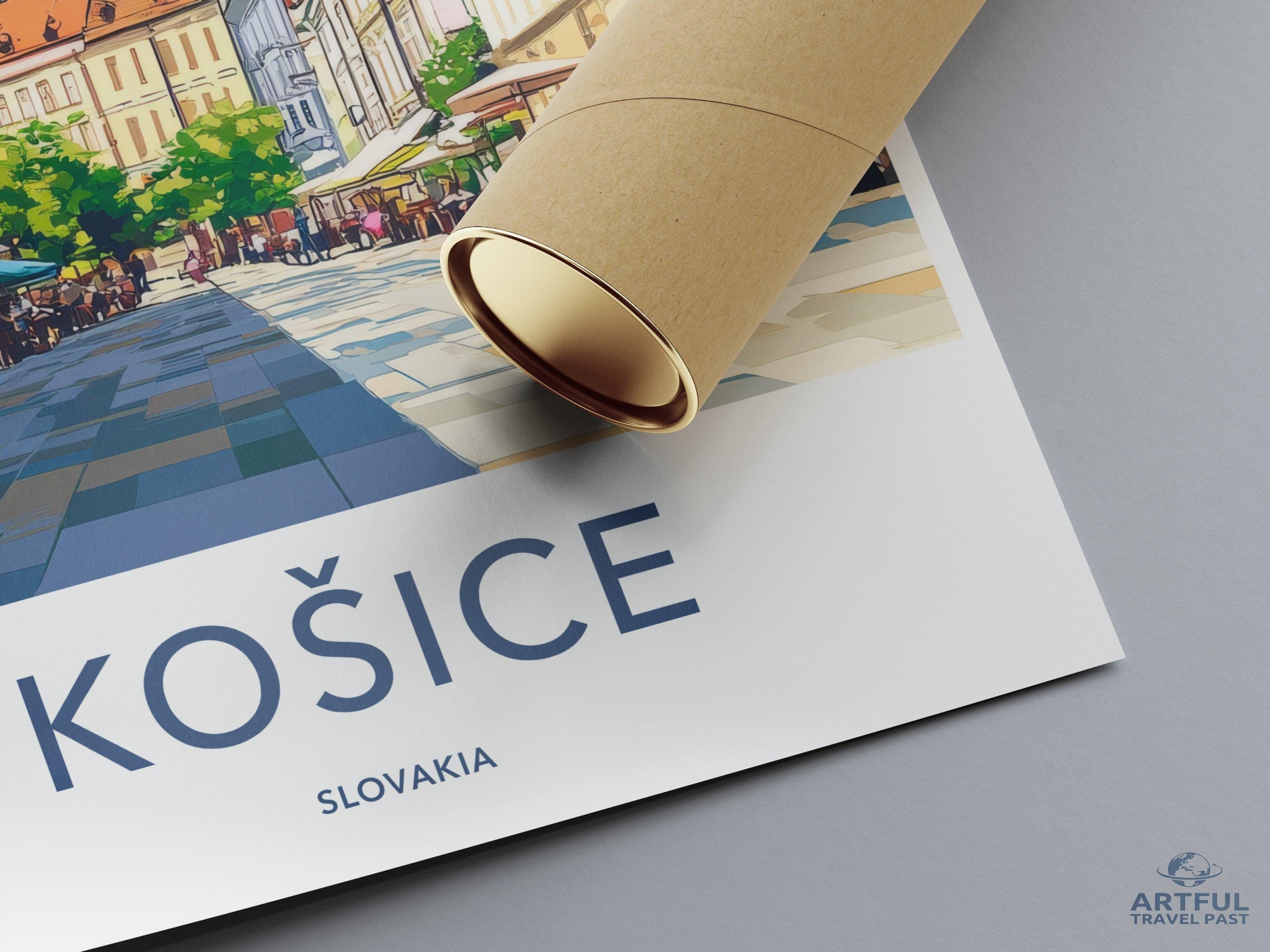 Kosice Poster - Slovakia Wall Art