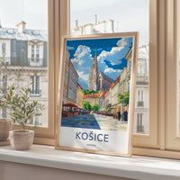 Kosice Poster - Slovakia Wall Art