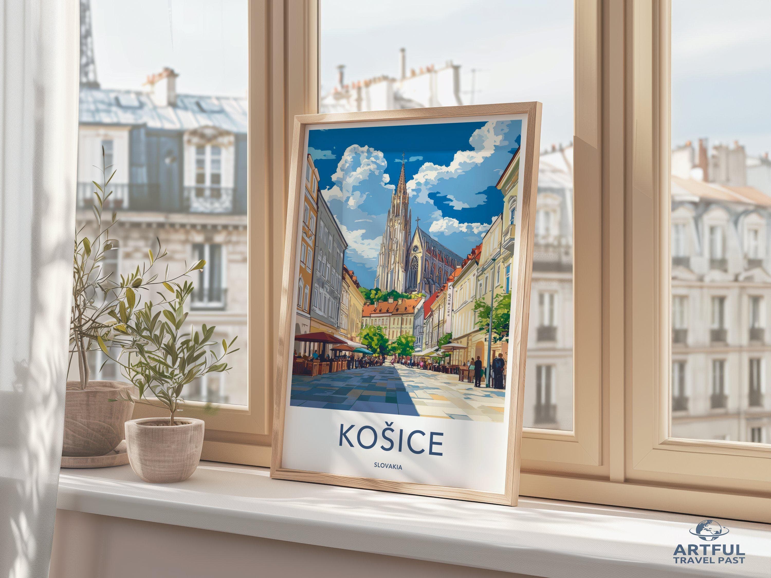 Kosice Poster - Slovakia Wall Art