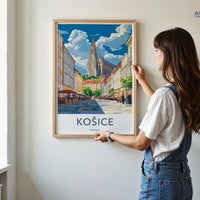 Kosice Poster - Slovakia Wall Art