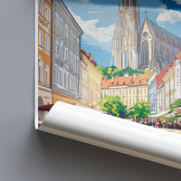 Kosice Poster - Slovakia Wall Art