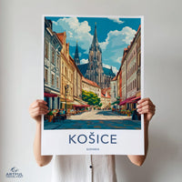 Kosice Poster - Slovakia Wall Art