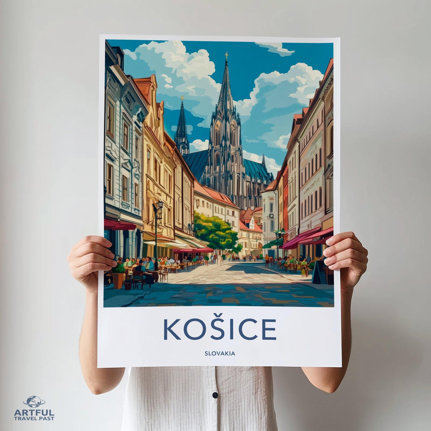 Kosice Poster - Slovakia Wall Art