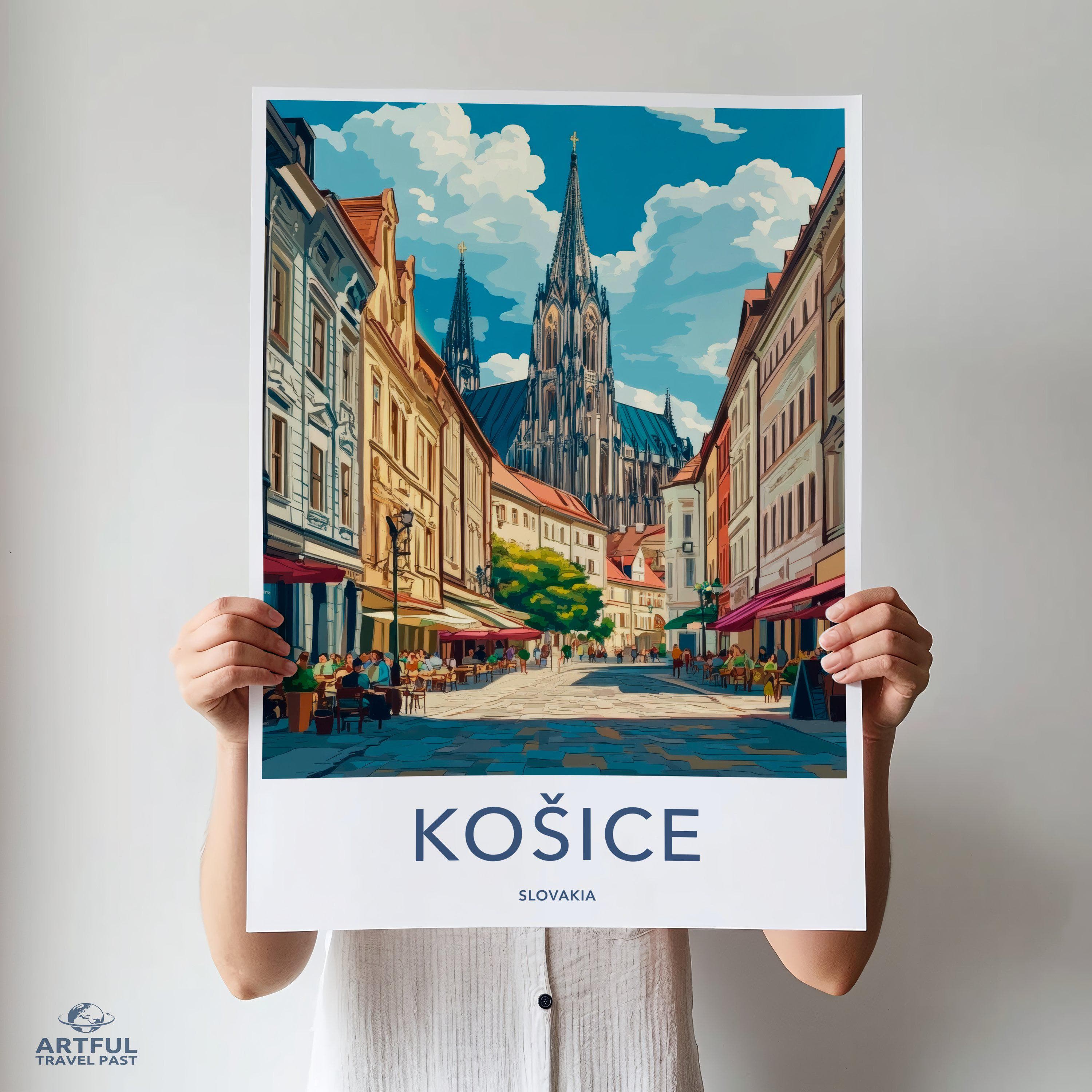 Kosice Poster - Slovakia Wall Art