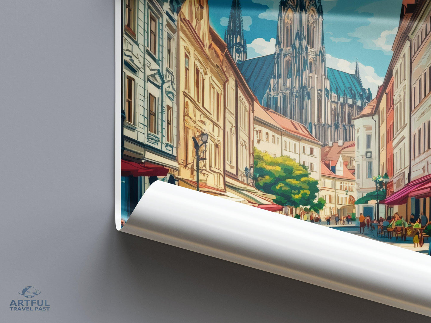 Kosice Poster - Slovakia Wall Art
