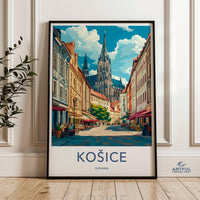 Kosice Poster - Slovakia Wall Art