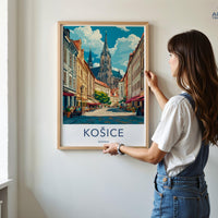 Kosice Poster - Slovakia Wall Art